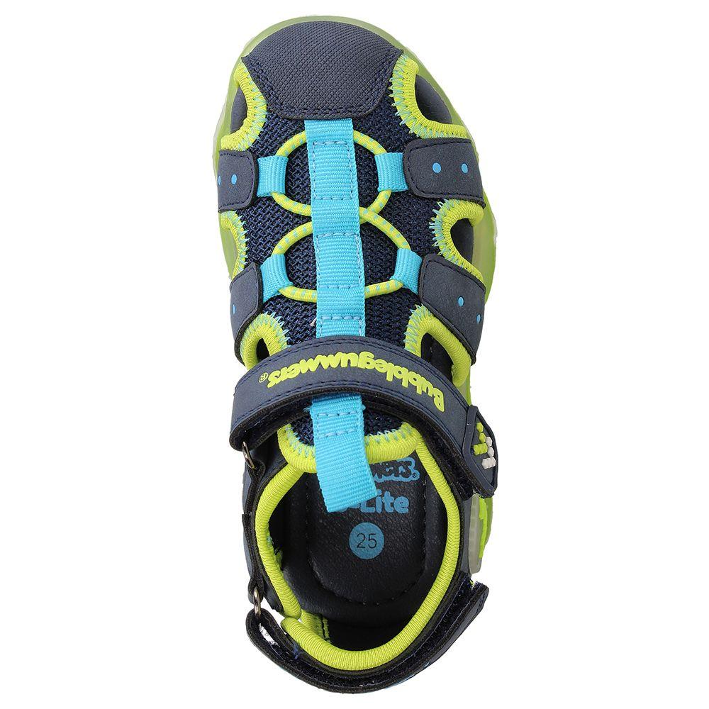 SANDALIA NIÑO BUBBLEGUMMERS UNAI AZUL OSCURO 26-29-5