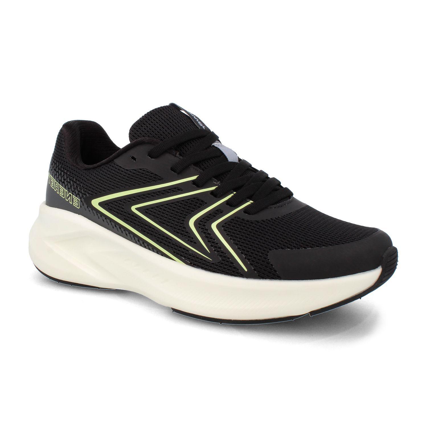 Zapatilla Deportiva Mujer Power Energy Firefly 100 V Running Negro-1