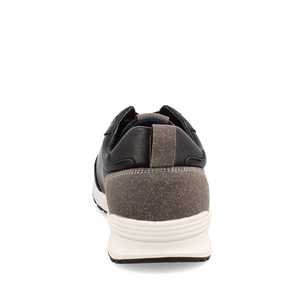 Zapatilla Hombre Bata Leo Negro-2