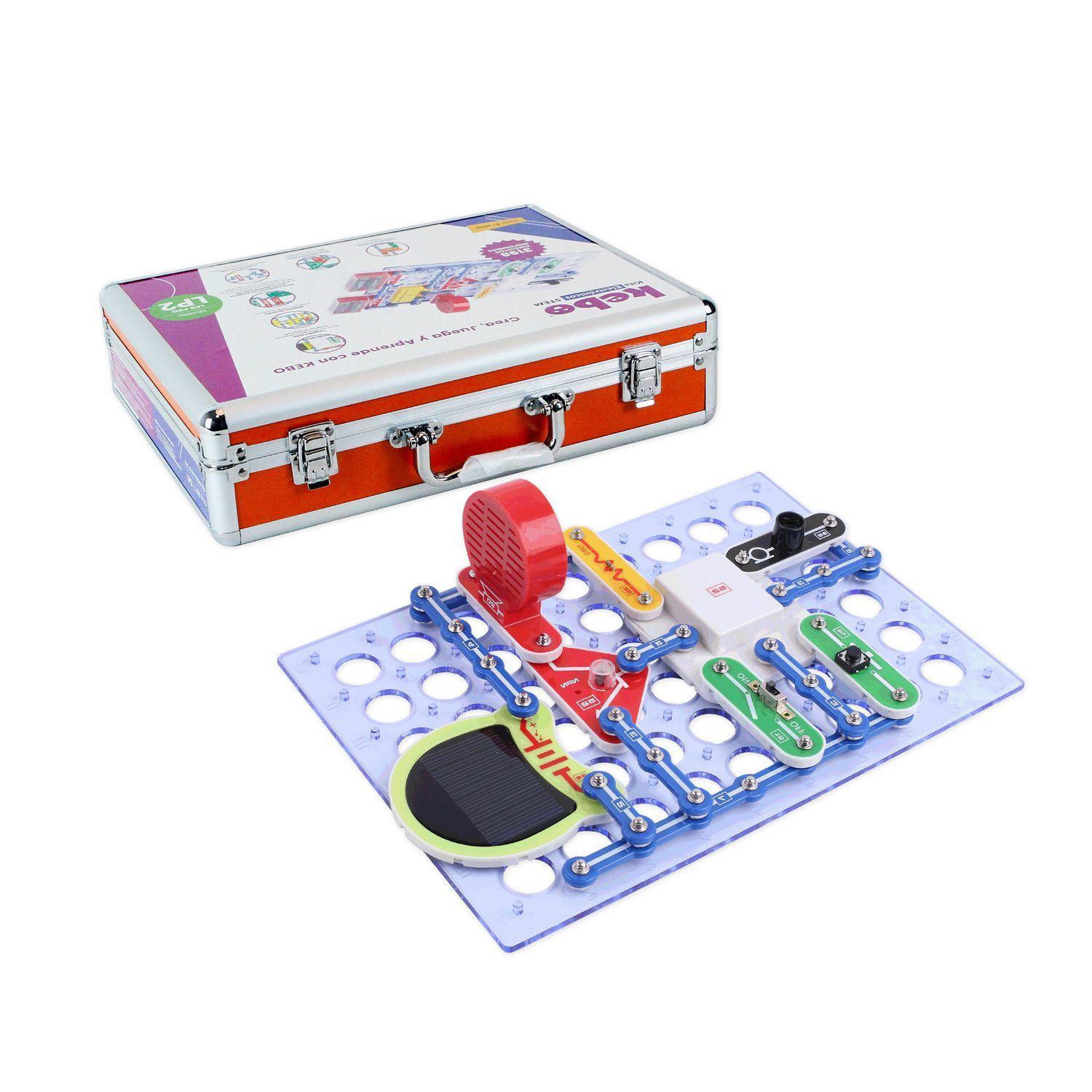 Kit Electrónico Educativo Kebo Lab Pro LP2 - 3198 circuitos-2