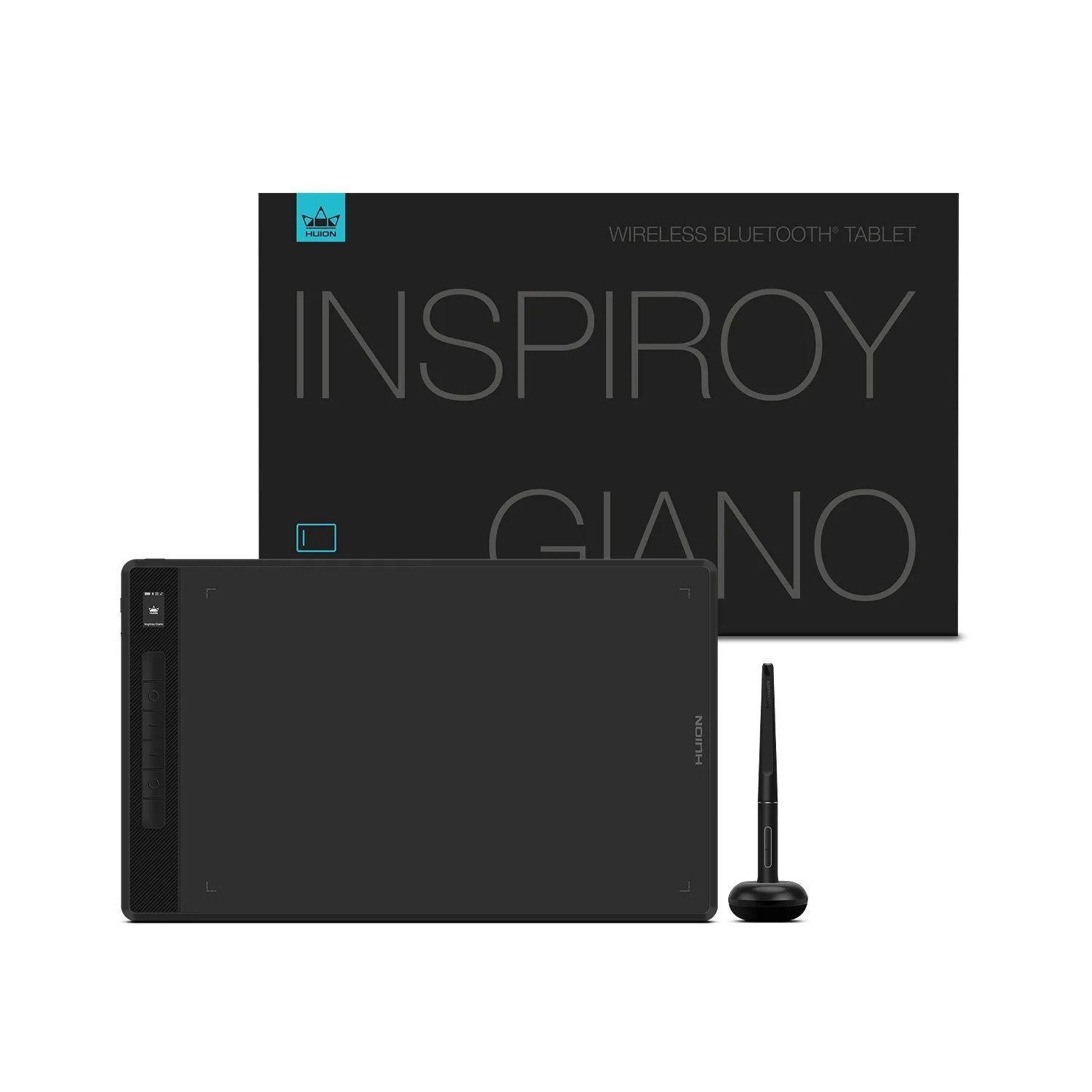 Tableta Gráfica Digitalizadora Huion Inspiroy Giano Bluetooth 5.0 con Guante - TG-5