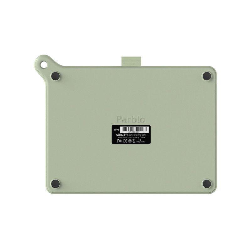 Tableta Digitalizadora Parblo Ninos M Green Guante-5
