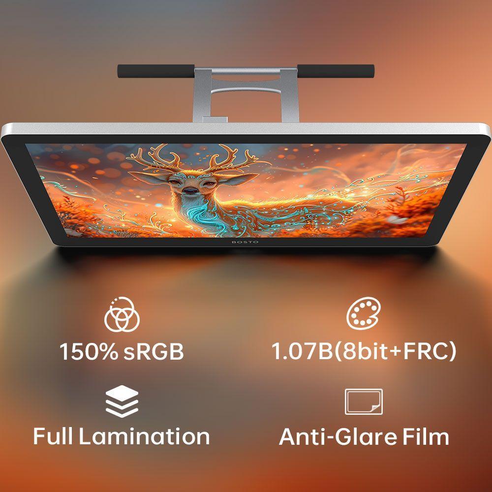 Tableta Gráfica Monitor Bosto BT-19UHDT (M) Definición (4K) Touch - TG-6