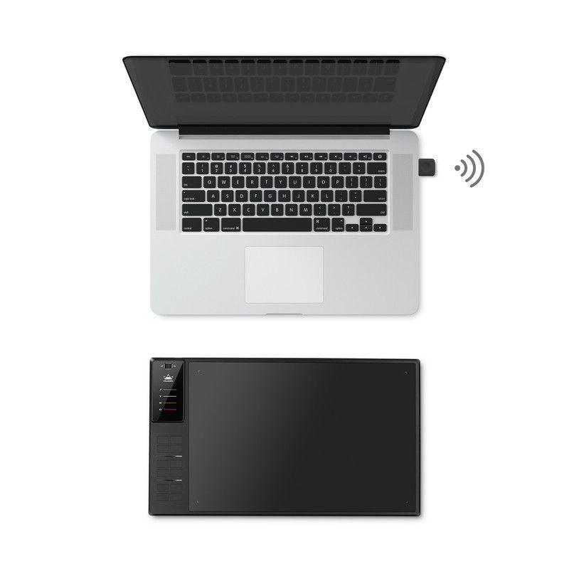 Tableta Digitalizadora Inalámbrica Huion WH1409 V2-4