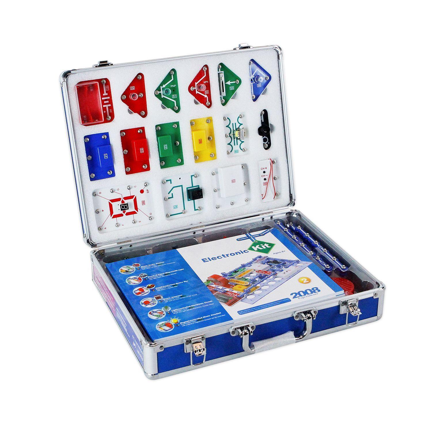 Kit Electrónico Educativo Kebo Lab Pro LP1 - 2008 circuitos-1
