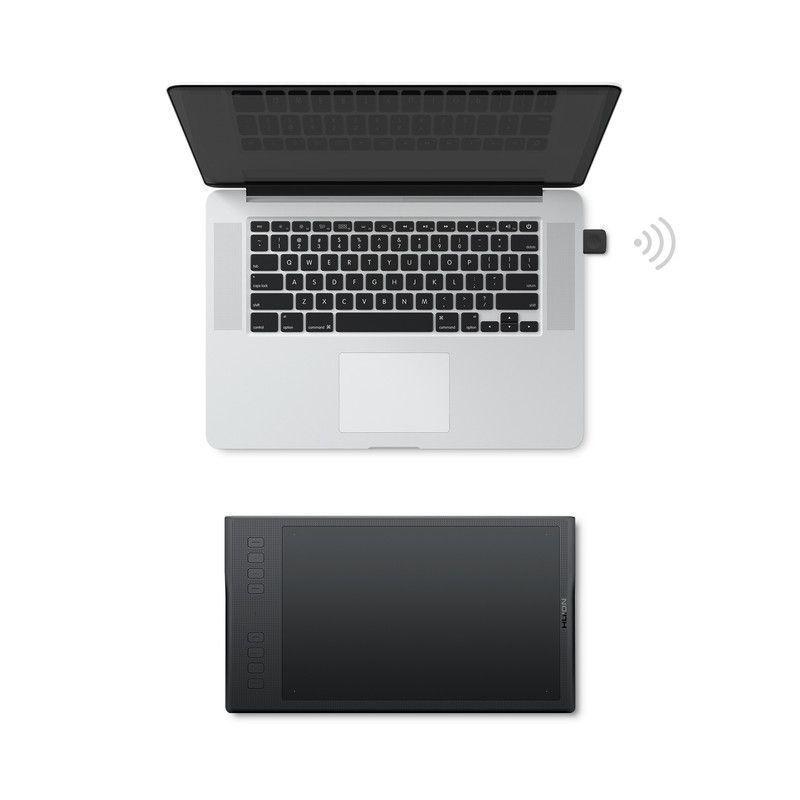 Tableta Digitalizadora Inalámbrica Huion Q11K V2 Guante-4