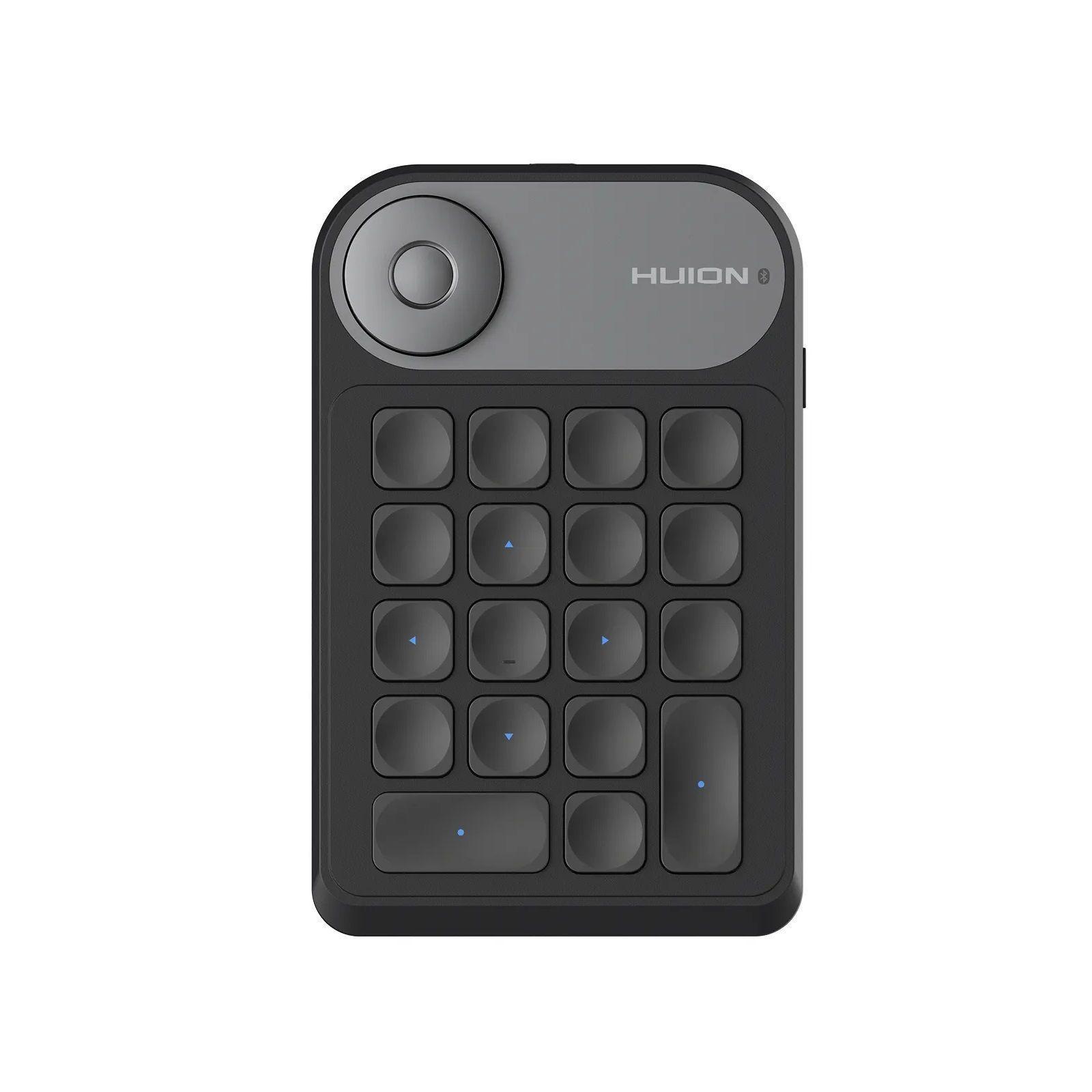 Mini Keydial Huion K20 Bluetooth 5.0 para Tabletas Gráficas Kamvas-0