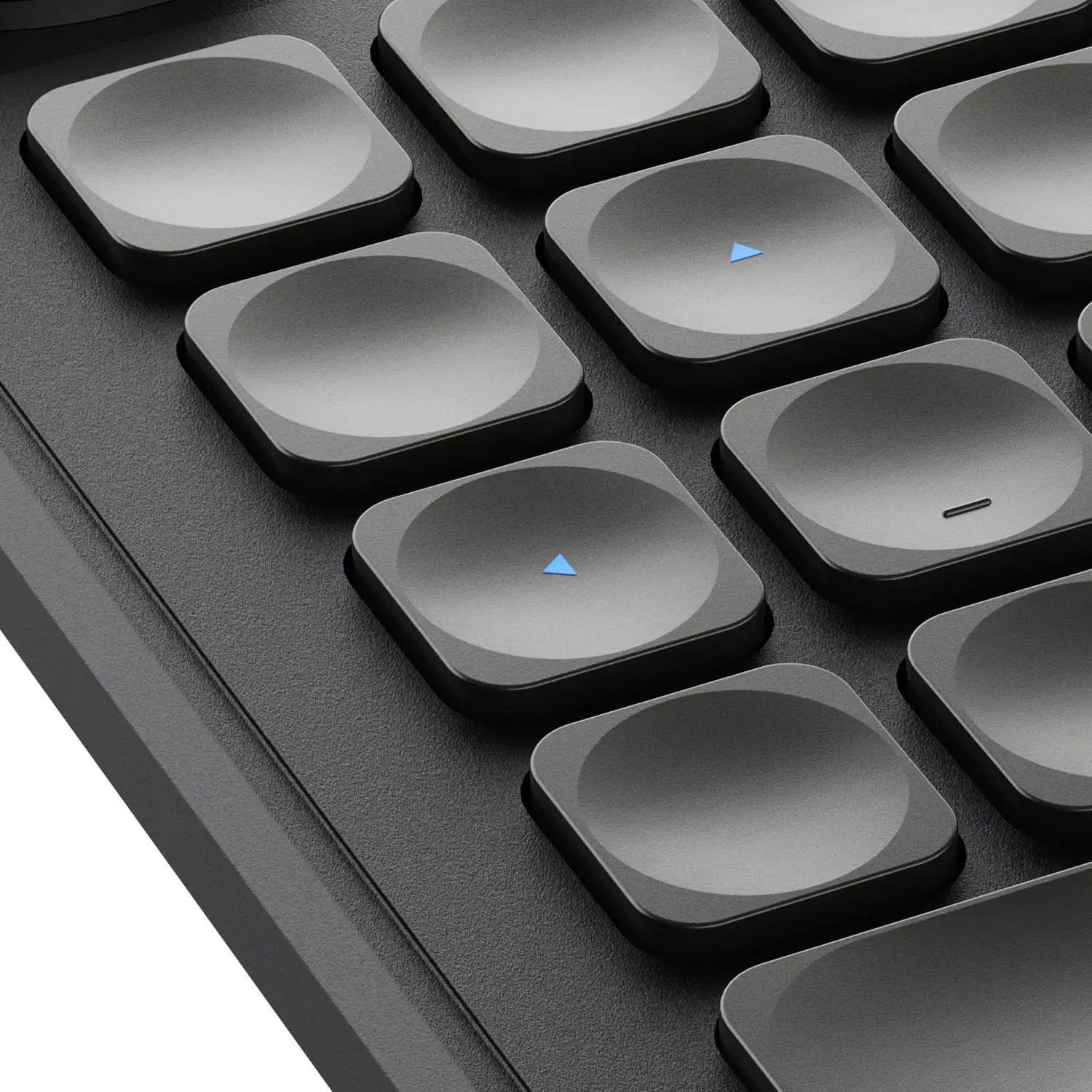 Mini Keydial Huion K20 Bluetooth 5.0 para Tabletas Gráficas Kamvas-4