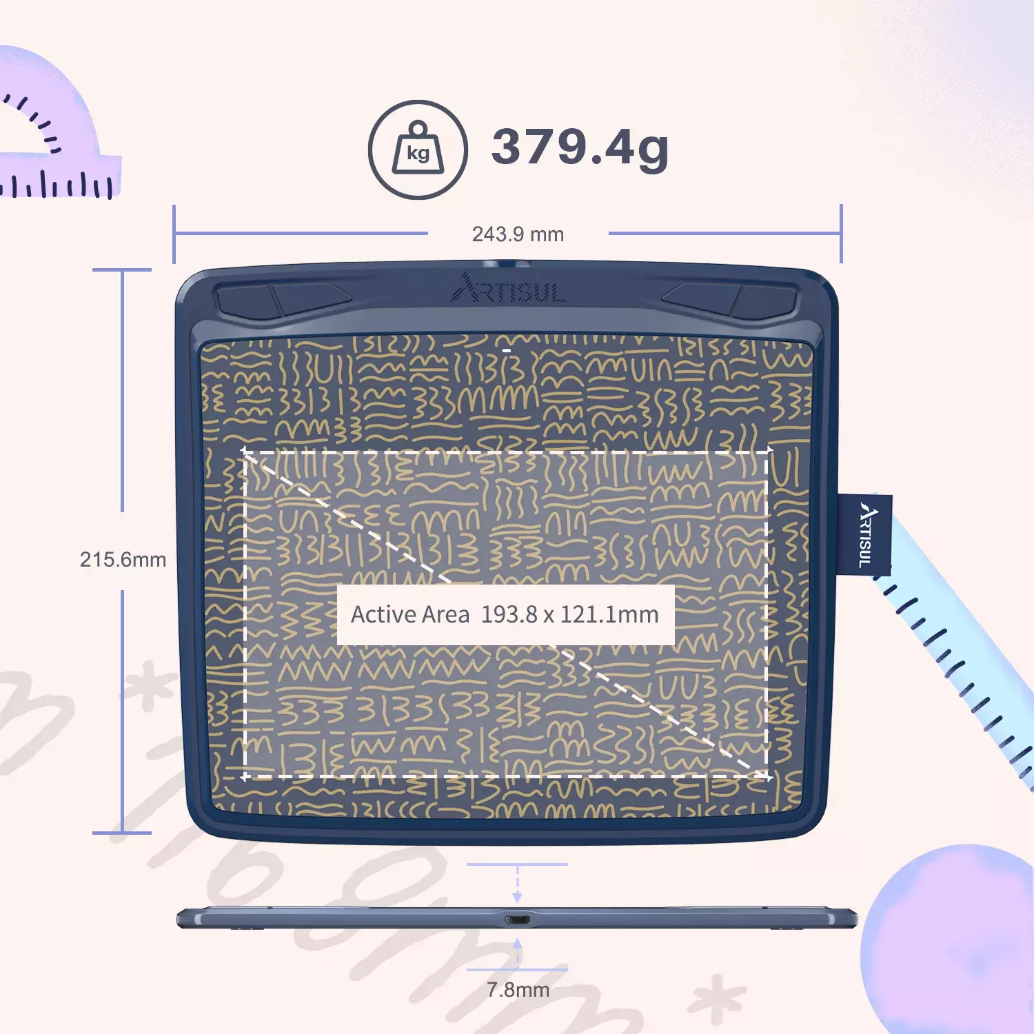 Tableta Gráfica Digitalizadora Artisul A801-4