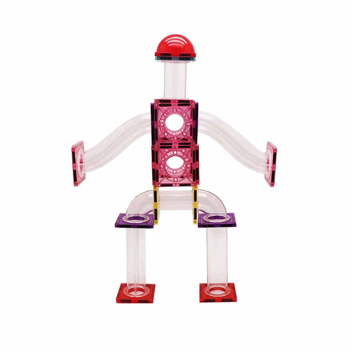 Juguete Bloques Magnéticos Didácticos tipo Tobogán Magnescape Set 160 Piezas-2