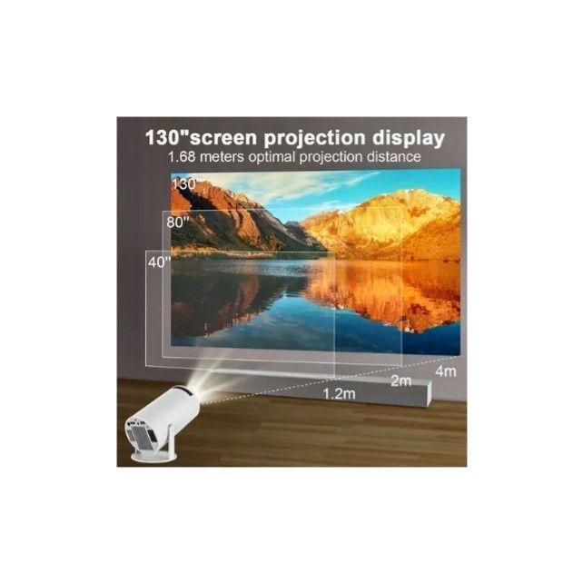Proyector Portátil HY300 Home Cinema 200lm blanco-1