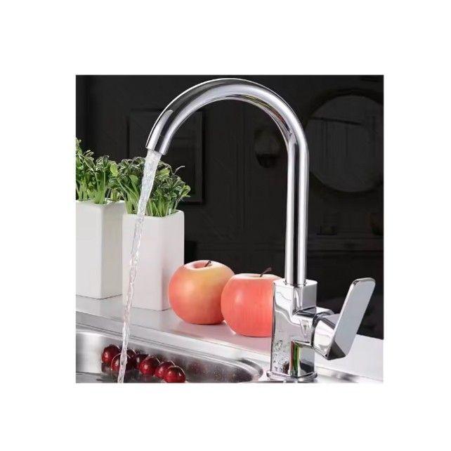 Llave Grifería Monomando Lavaplatos Acero Inoxidable A10988-3