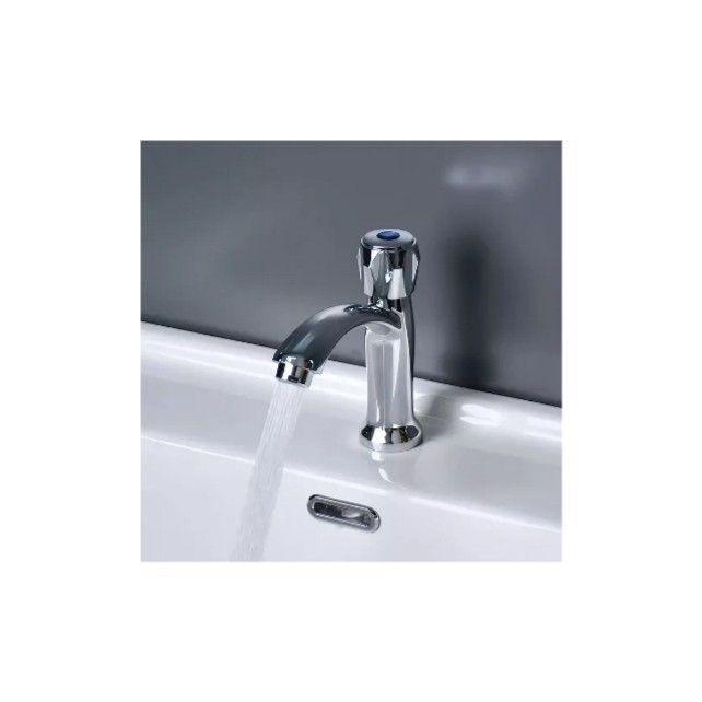 Llave Grifería Lavamanos Monomando Sencilla Cromada Eco A10997-2