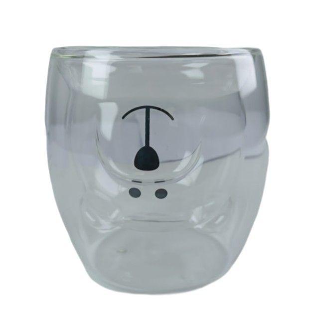 Taza Mug Doble vidrio Oso Sakura 250ML T-00032-1-1