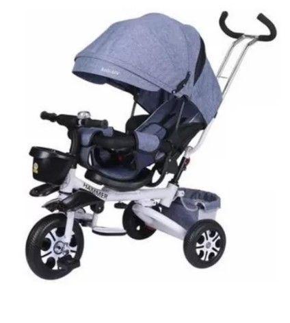 Triciclos Multifuncional Gira 360 Sombrilla Plegable-0