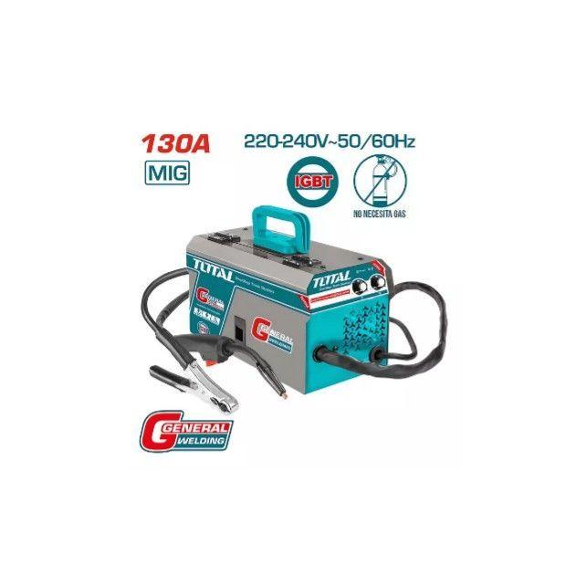 Maquina De Soldar MIG FLUX 130A Inverter TOTAL TFC13012-1
