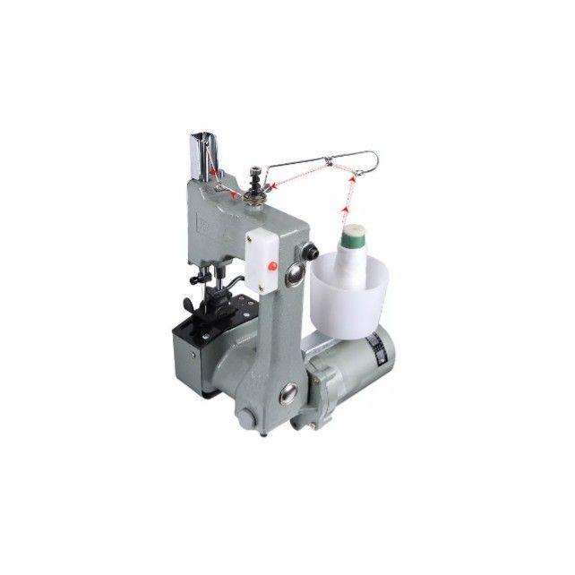 Máquina de coser eléctrica GK9-2 220V embalaje A10507-0