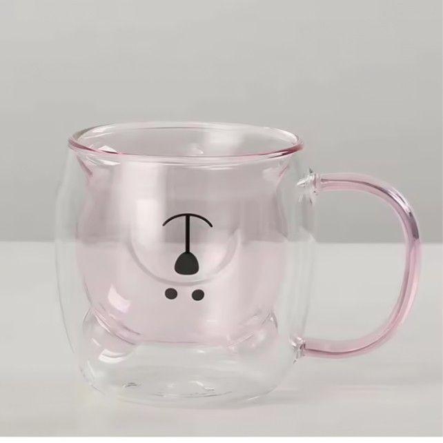 Vaso de Vidrio con Forma de Animal Doble Pared T-00035-2