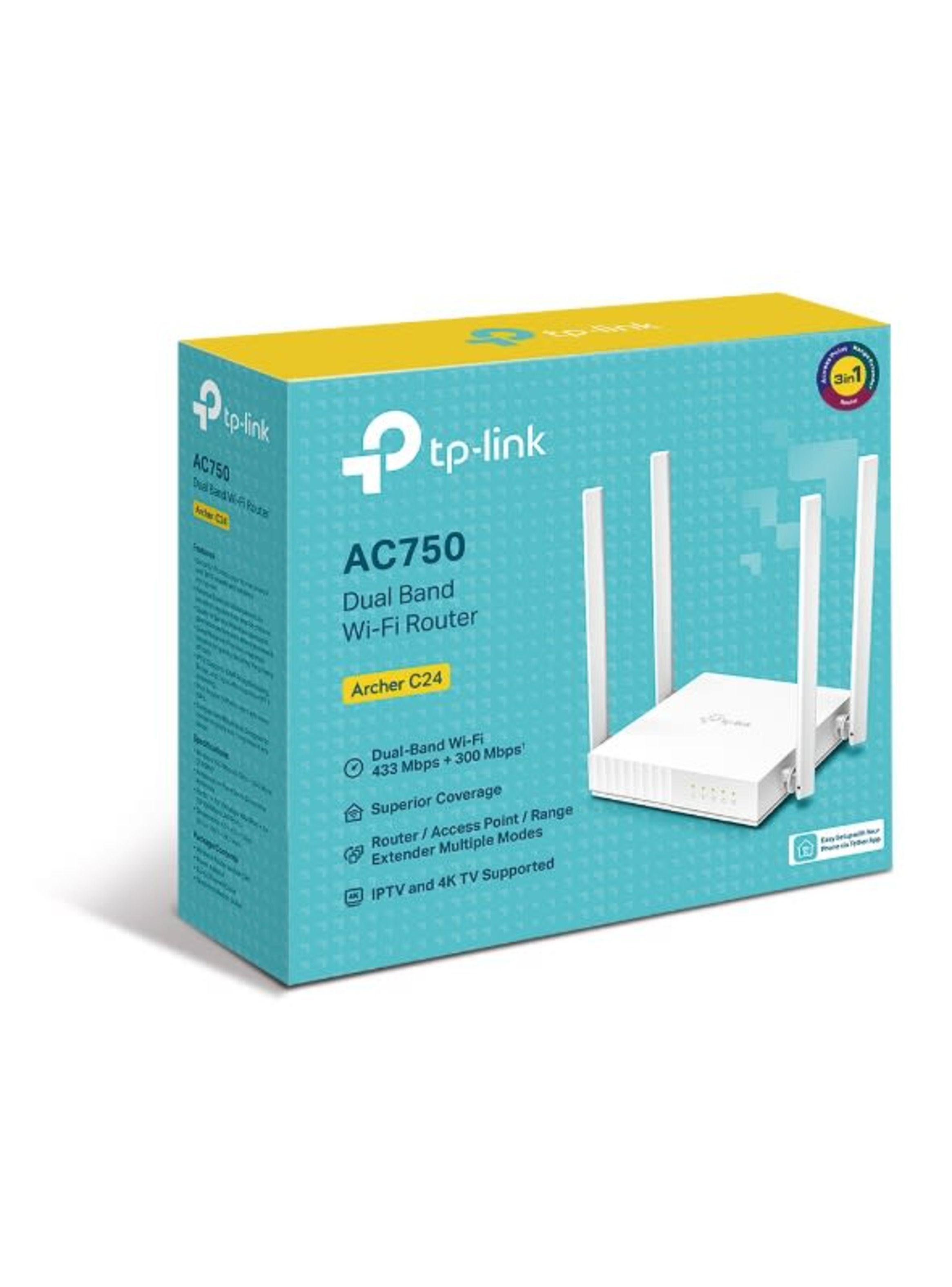 Router Wi-Fi Doble Banda AC750 Archer C24 TP-Link-3