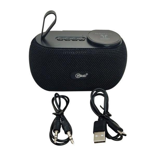  Parlante + Audífonos TWS Air Dual Bass Mlab-6