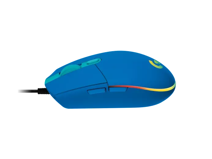 Mouse Gamer Lightsync G203 Logitech - Azul -2