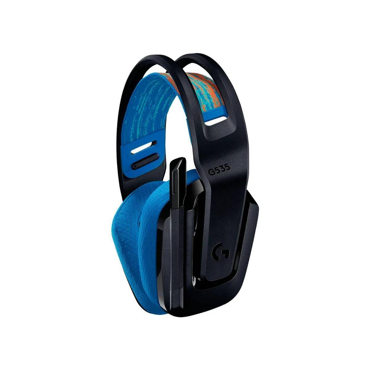 Audífonos Gamer Inalámbricos Lightspeed G535 PC / PS4 / PS5 Logitech - Negro/Azul-2