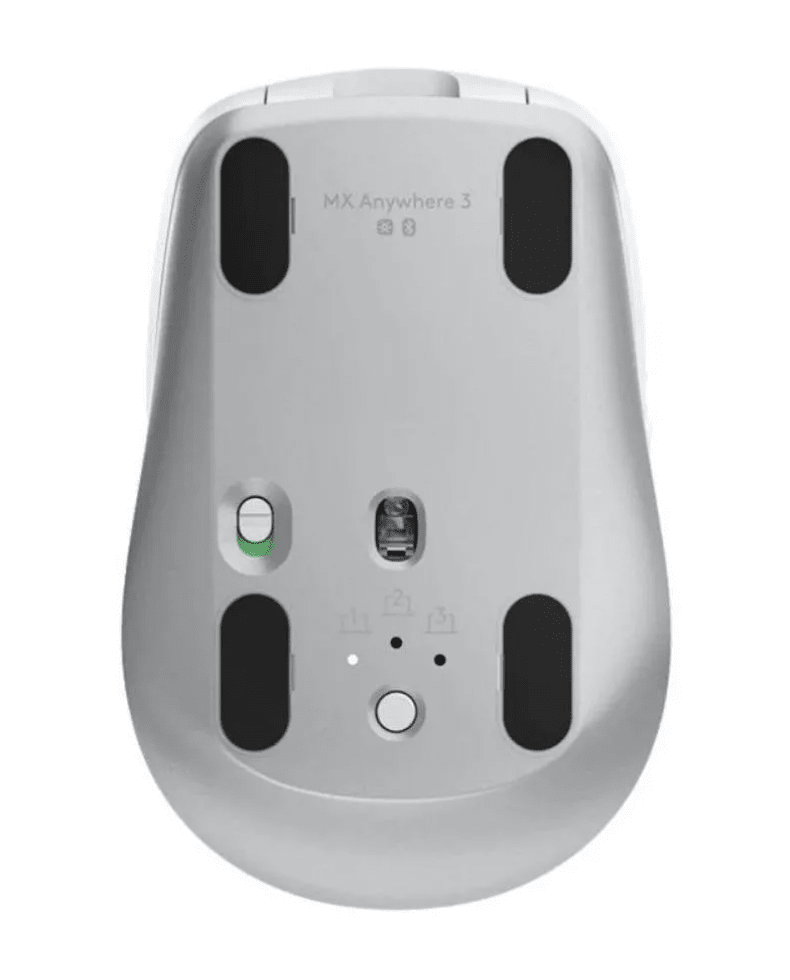Mouse Inalámbrico Master Series Mx Anywhere 3S Logitech - Gris Pálido -3