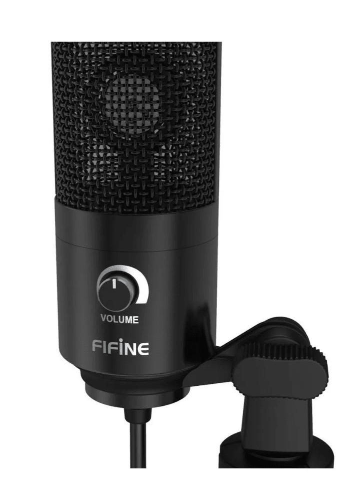 Micrófono K669 Condensador Cardioide Fifine - Negro-2