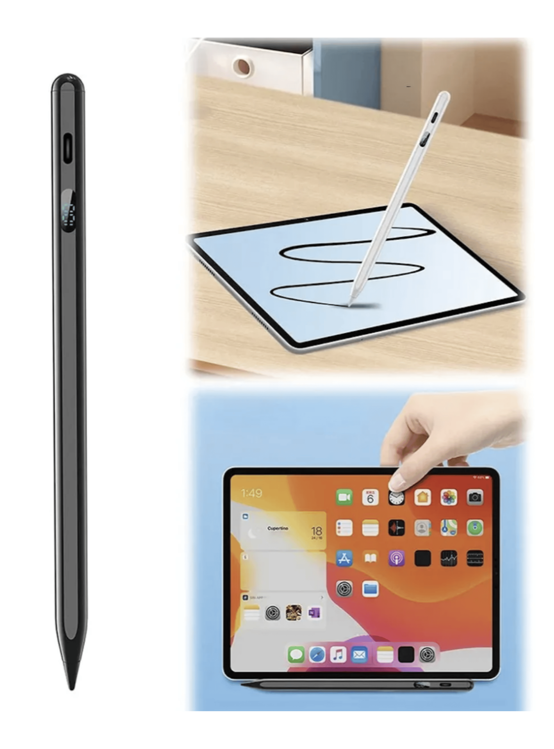 Lápiz Digital Stylus Pen Palm Rejection-3