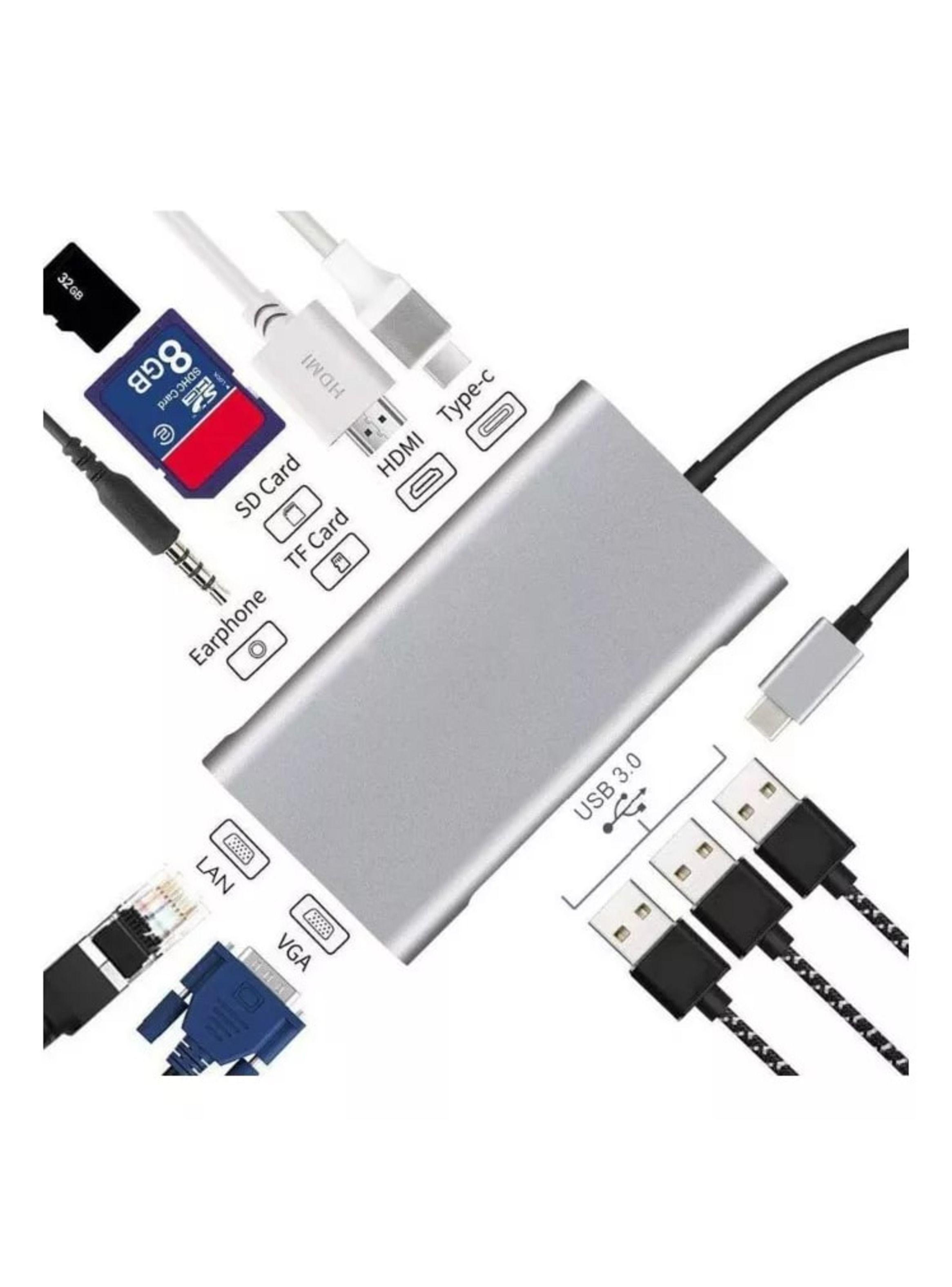 Hub 11 en 1 USB-C TMA-1