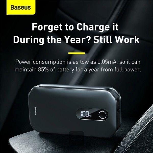 Partidor de Auto y Batería Externa 12000mAh 1000A Baseus-4
