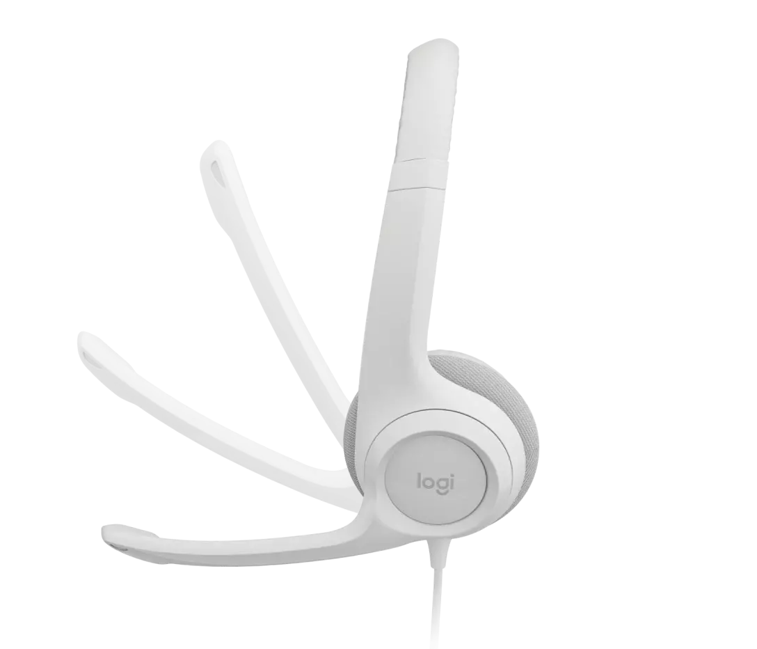 Audífonos con Micrófono H390 Logitech - Blanco -2