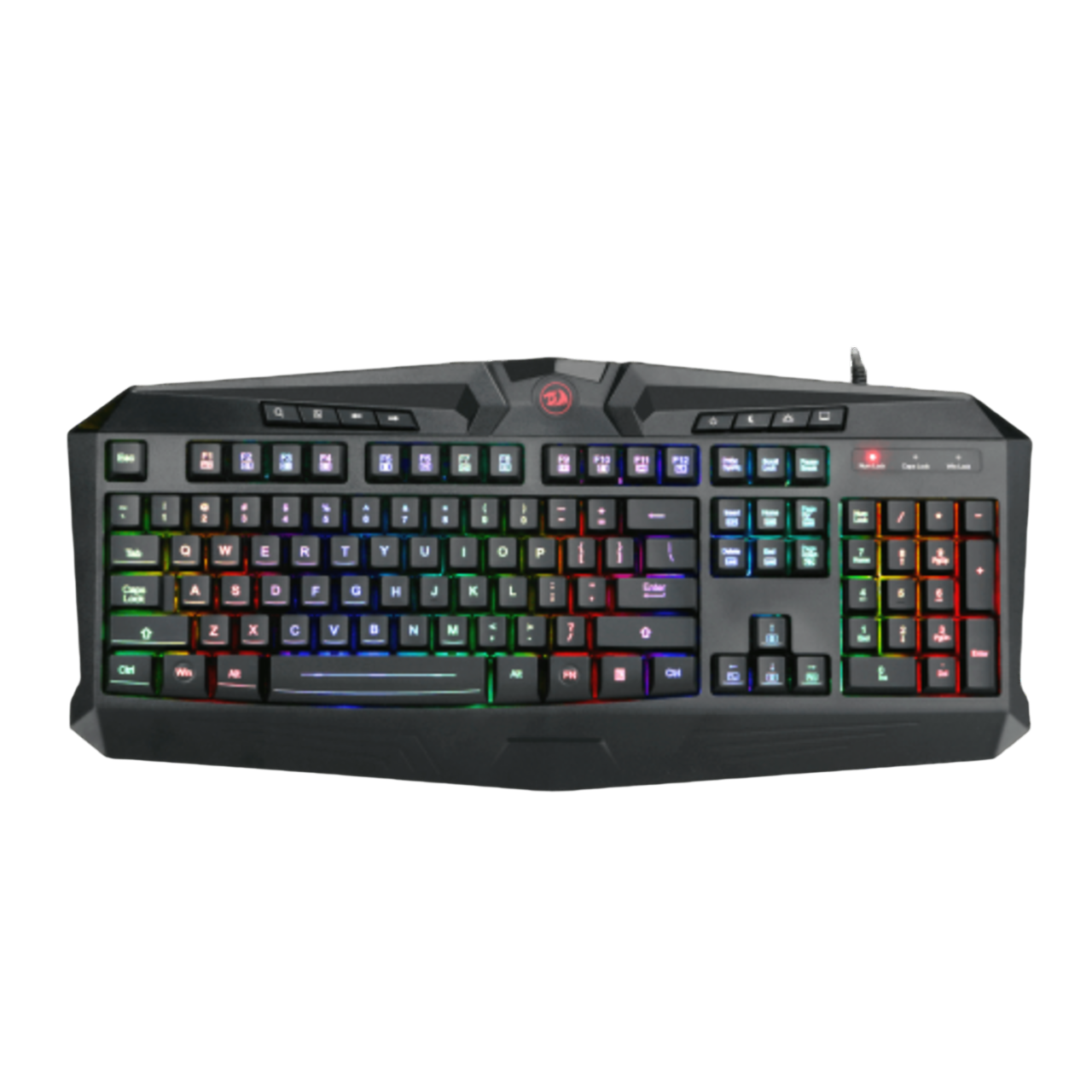 Kit Gamer 4 en 1 Teclado + Mouse + Mouse Pad + Audífonos S101-BA Redragon-1