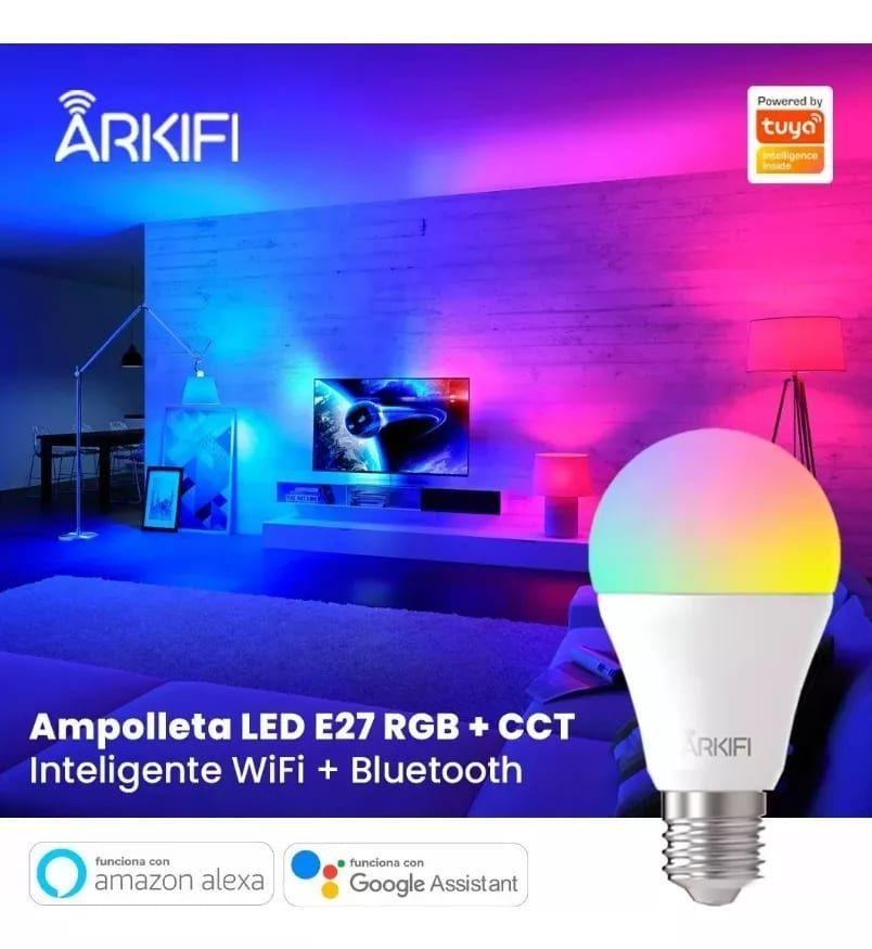 Ampolleta Inteligente RGB + CCT AK-A60 Arkifi-3