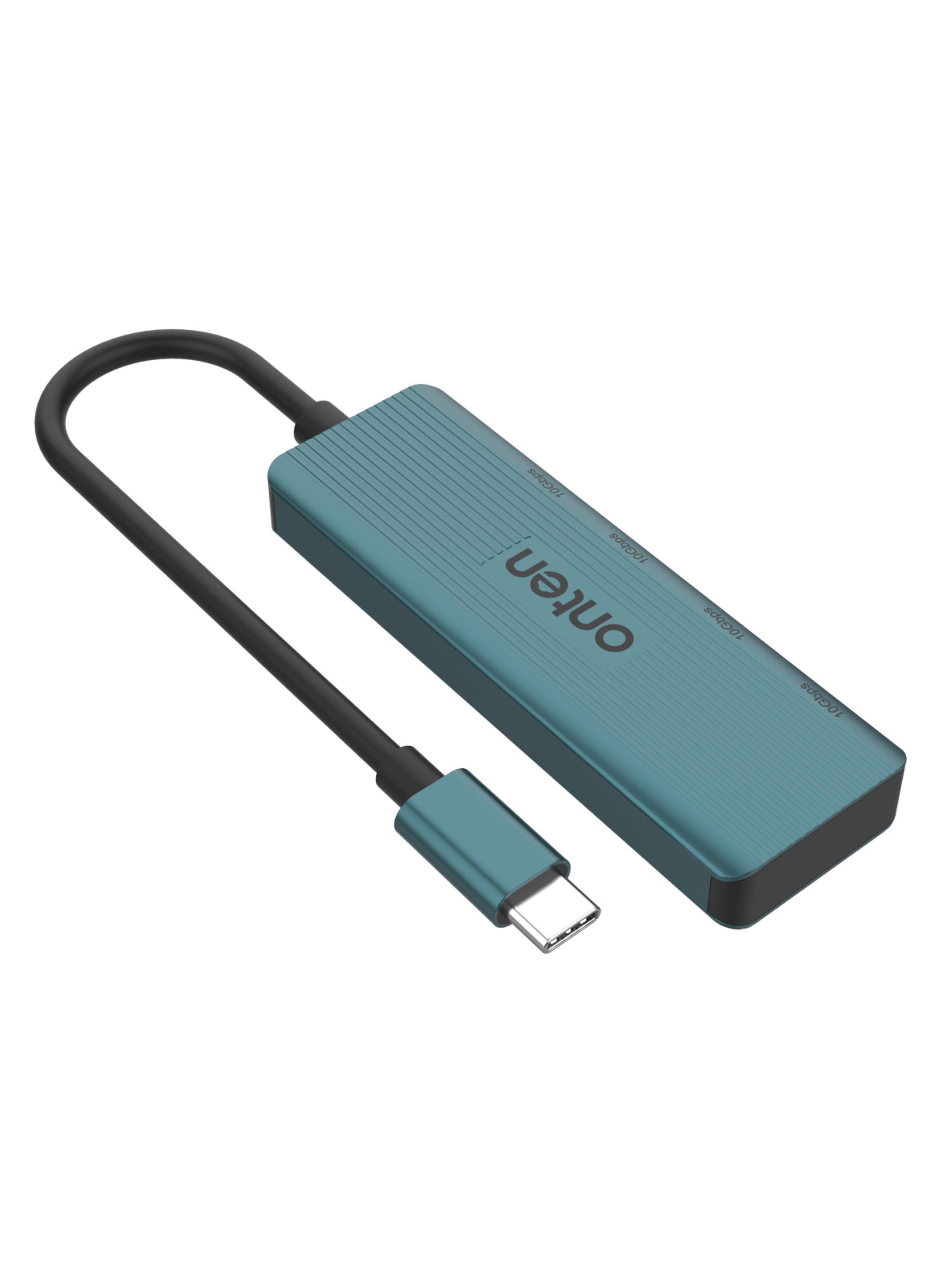 Hub 4 en 1 USB-C de 4 Puertos USB 3.2 Gen 2 10G Onten-3