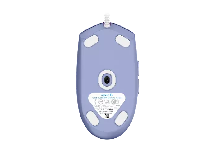  Mouse Gamer Lightsync G203 Logitech - Lila-1