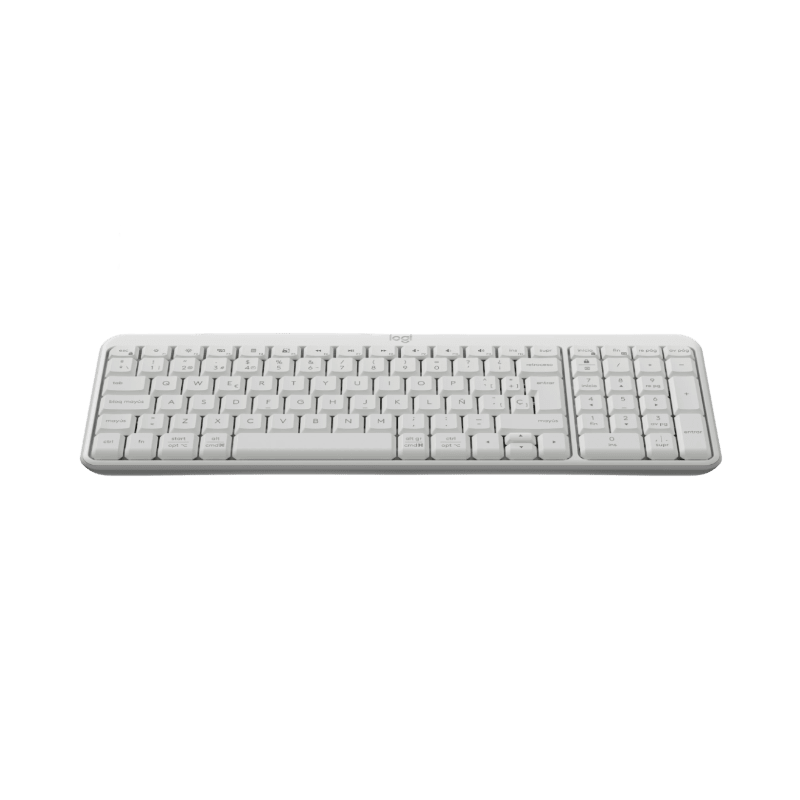 Teclado Inalámbrico K250 Español Logitech - Blanco-2