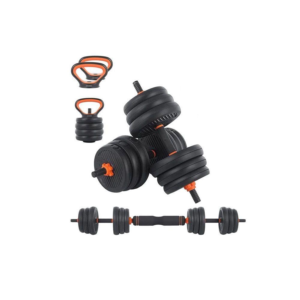 Set Mancuernas Rusas Kettlebell 6 en 1  de 15 kg-0