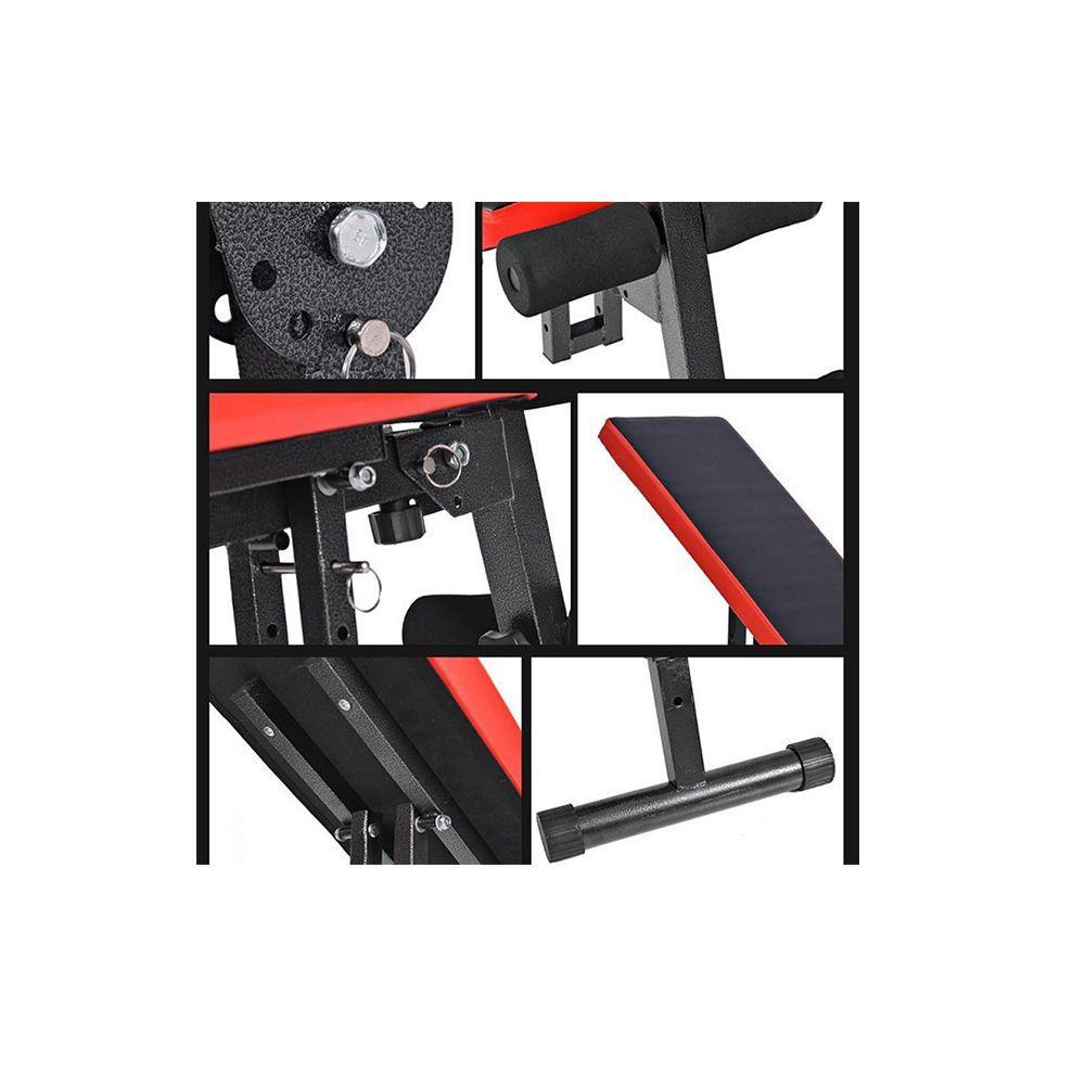 Banca Abdominal Reclinable 4 Posiciones Sportime-4