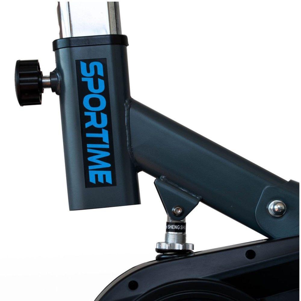 Bicicleta Spinning Profesional Disco 18 kg Sportime-6