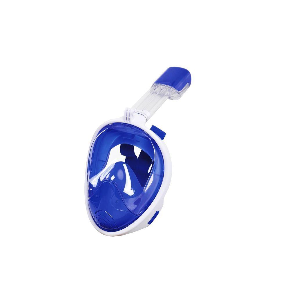 Mascara Buceo/Snorkel Fullface con Soporte de Gopro Azul S/M-0