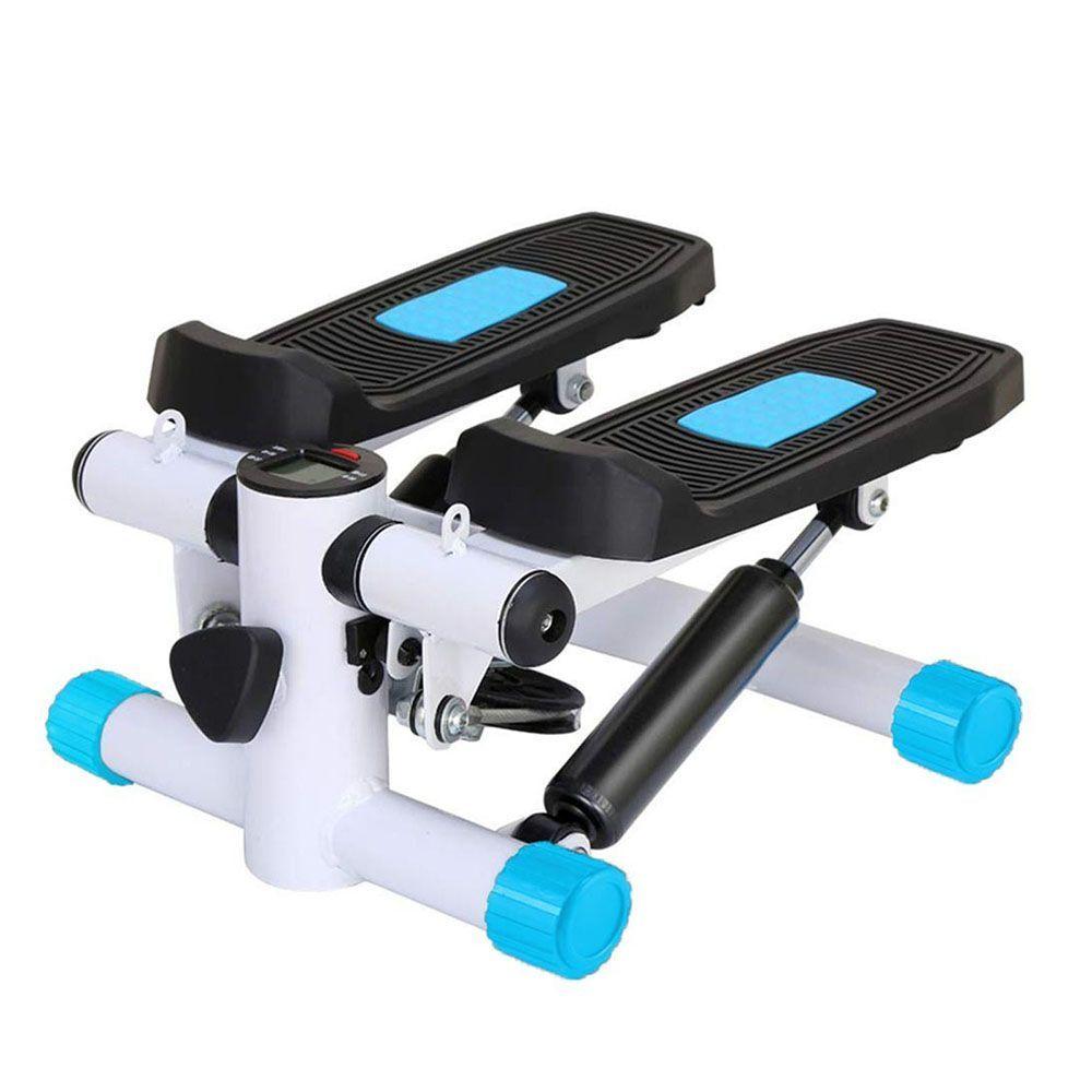 Máquina Escaladora Caminadora MiniStepper con Bandas Celeste-1