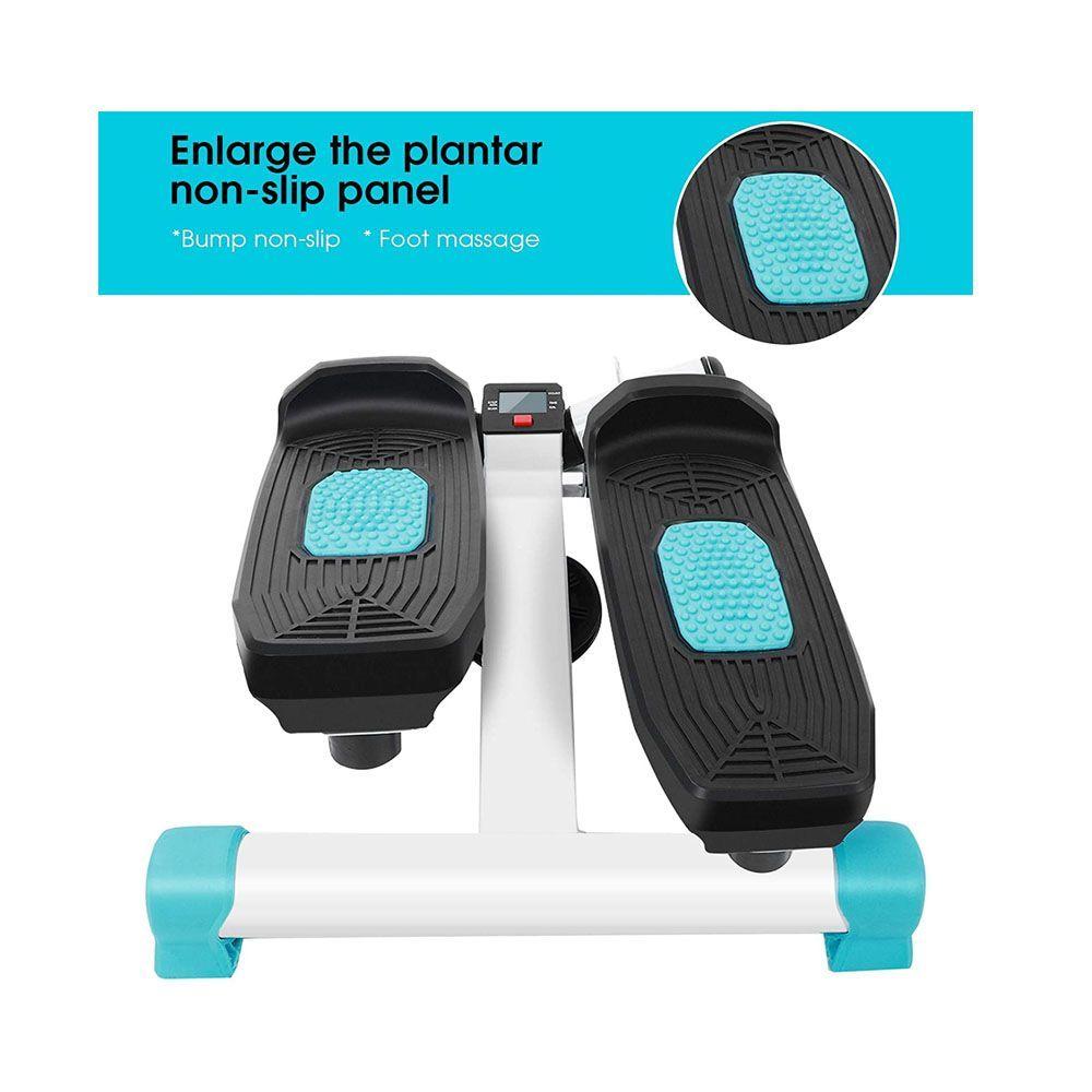 Escaladora Curva con Bandas Pro 2 en 1 Celeste-4