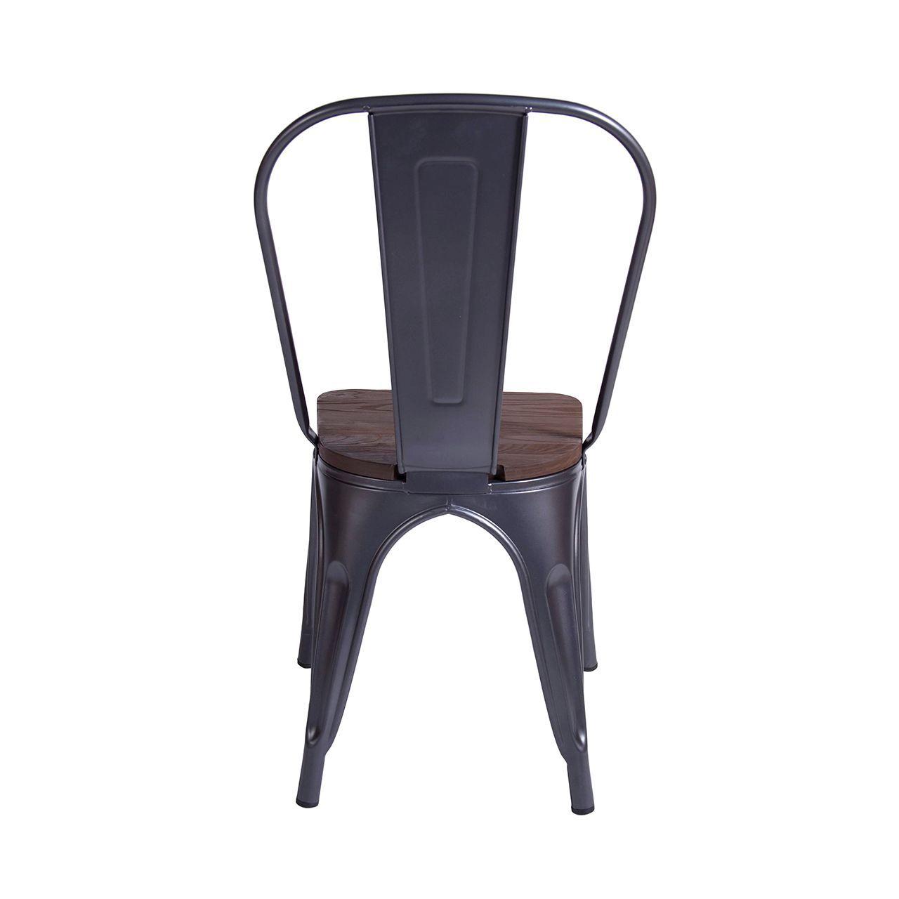 Pack x 4 Silla tolix Gris Oscura-2