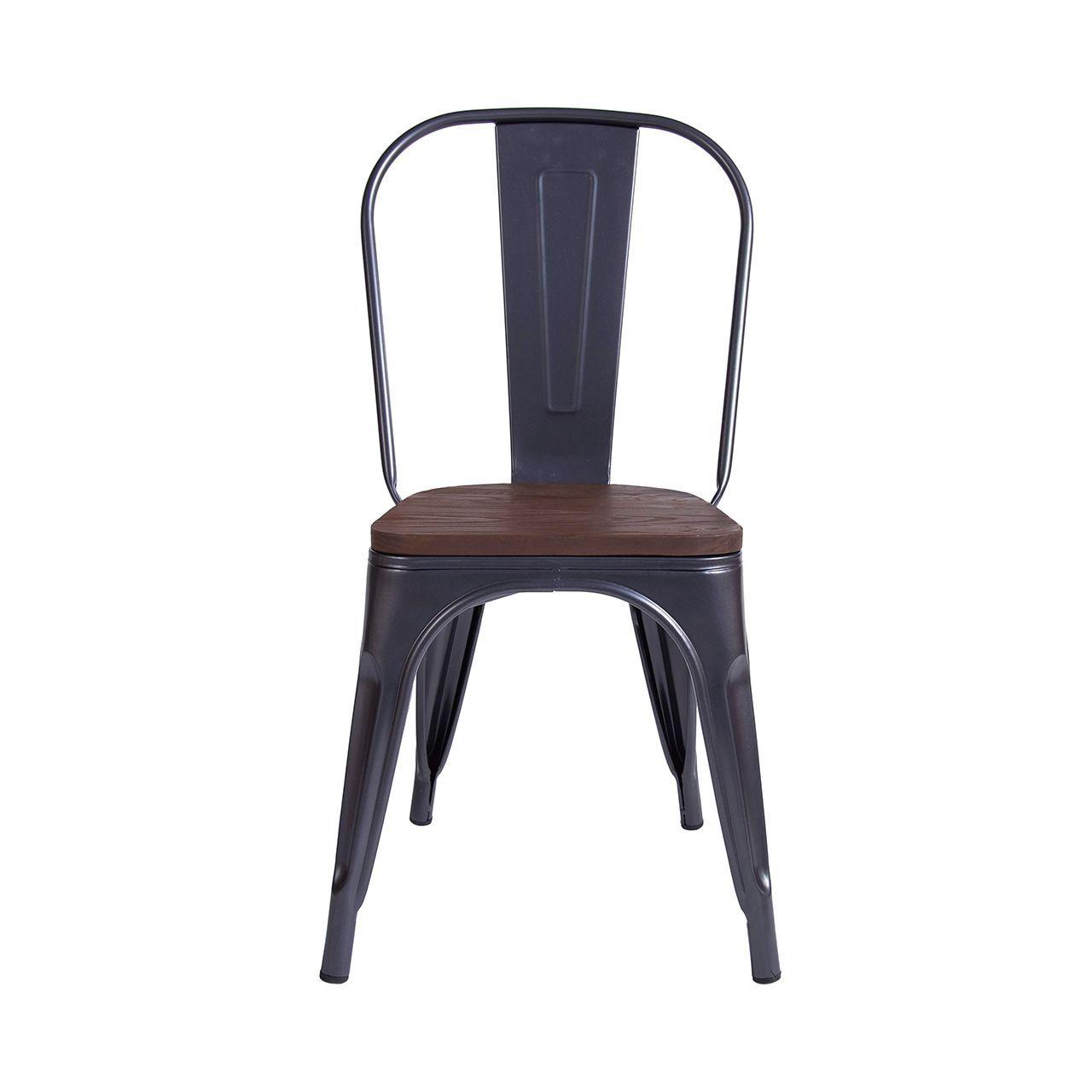 Pack x 4 Silla tolix Gris Oscura-3