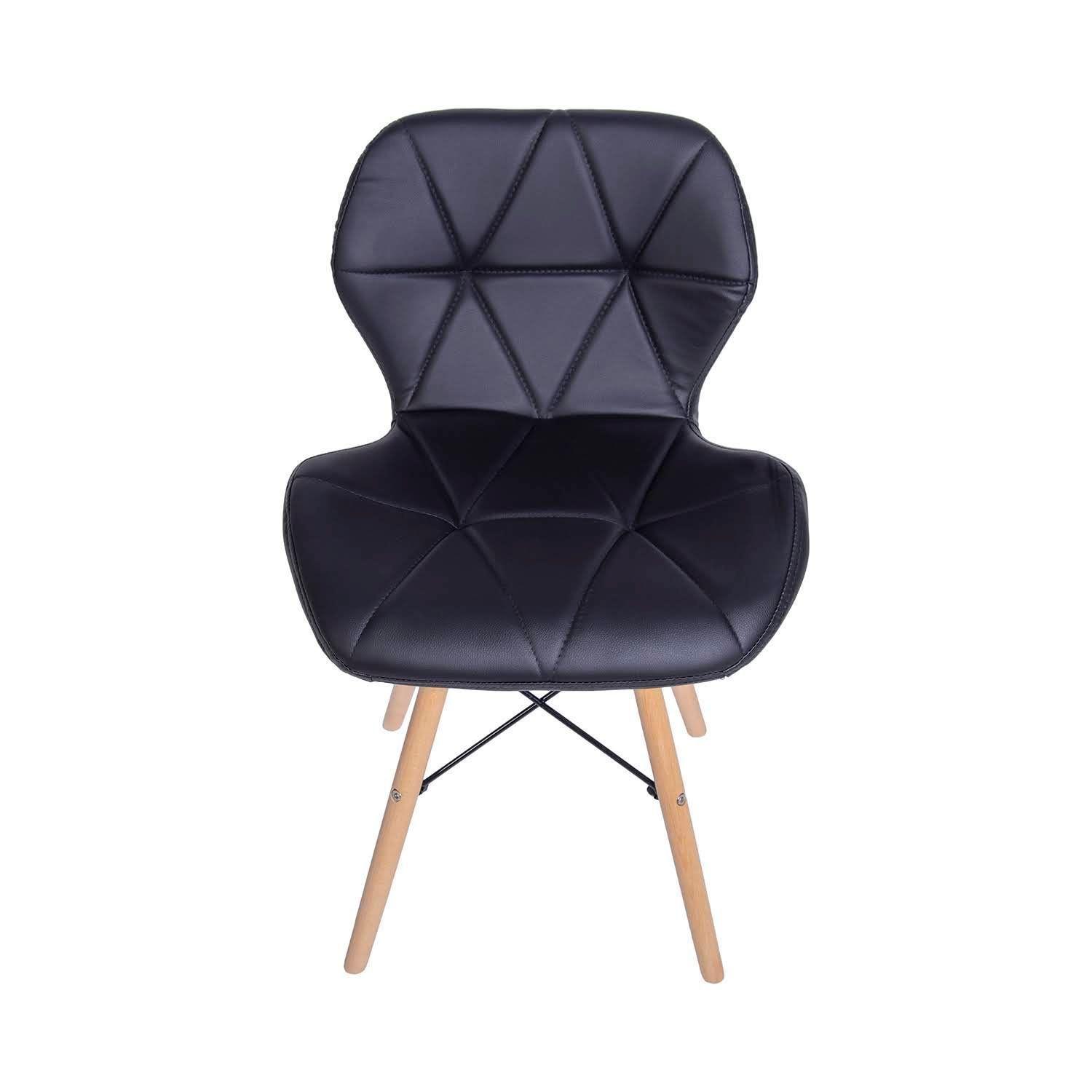 Pack x 4 Silla Eames aviador negra-3