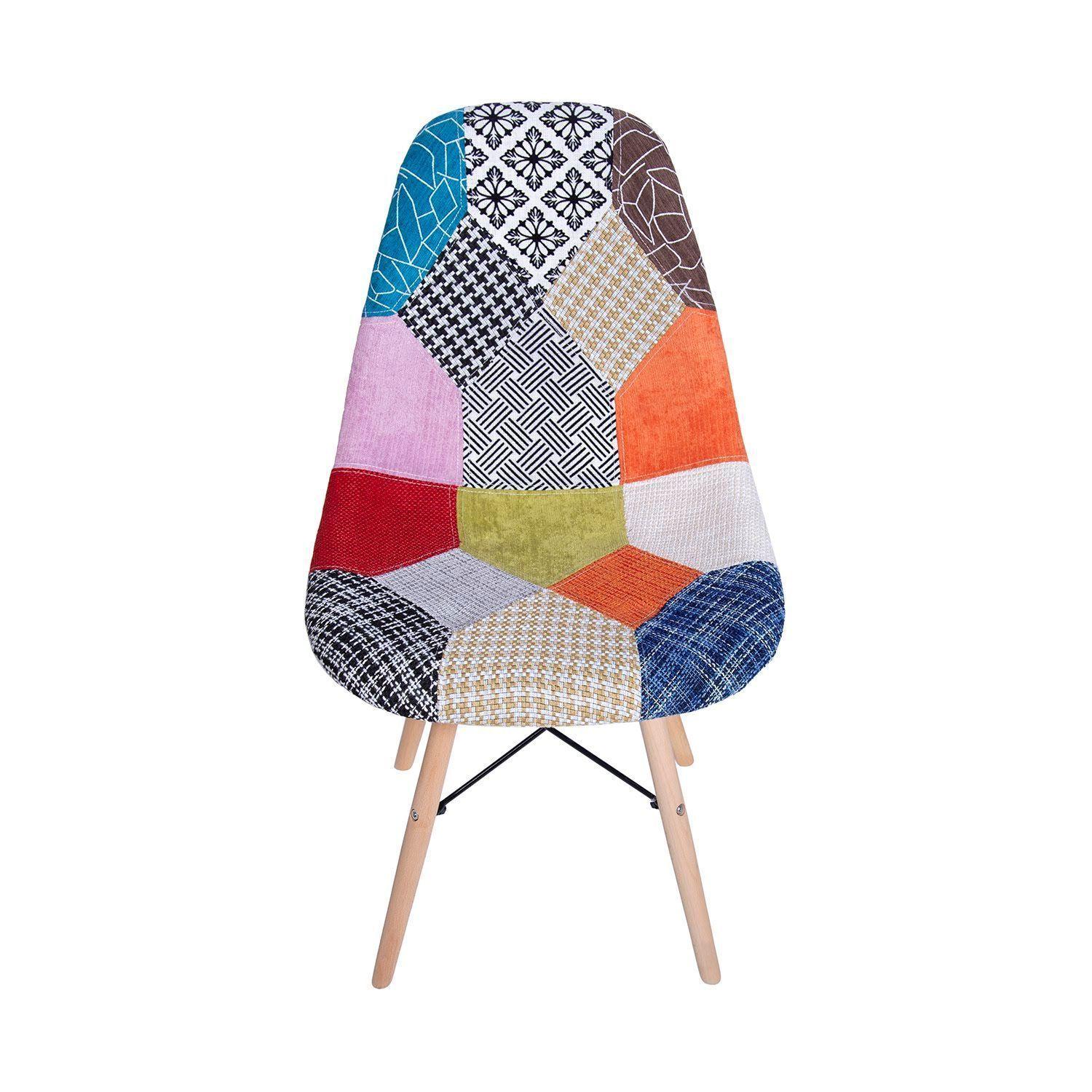 Pack x 4 Silla Eames Patchwork 2-5