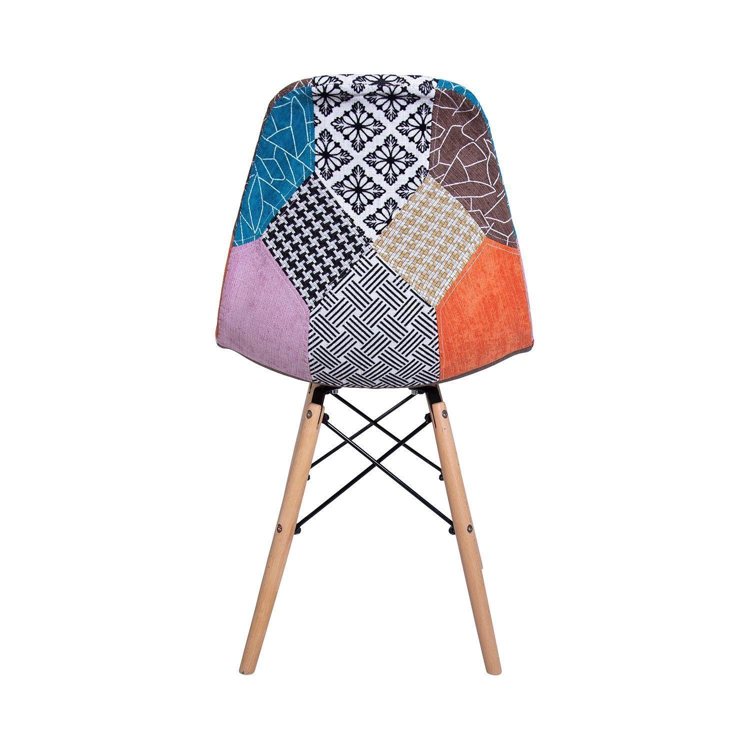 Pack x 4 Silla Eames Patchwork 2-6