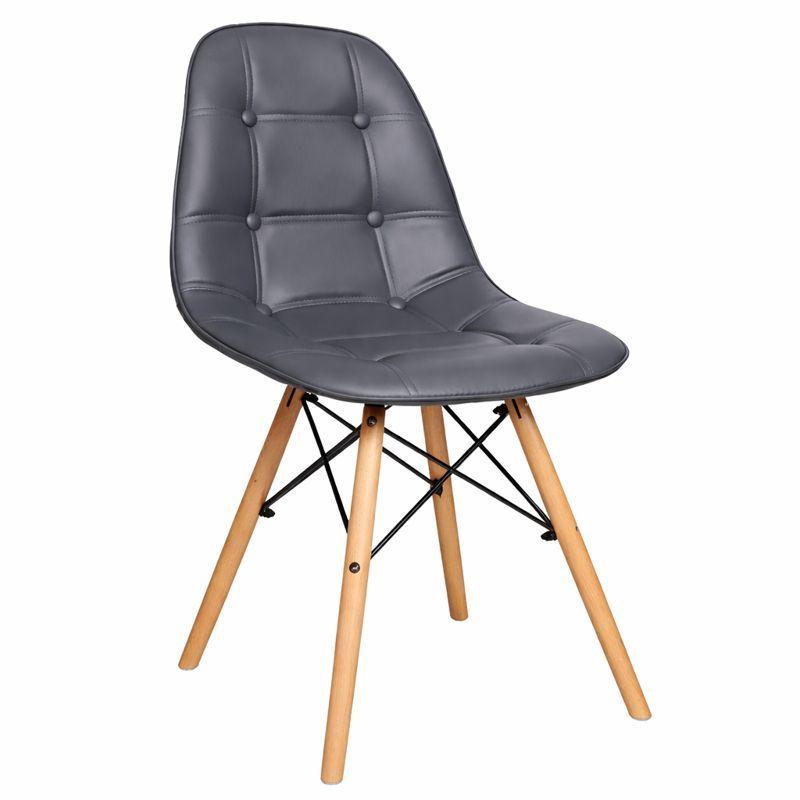 Pack 4 unidades Silla Eames Gris Oscura-3
