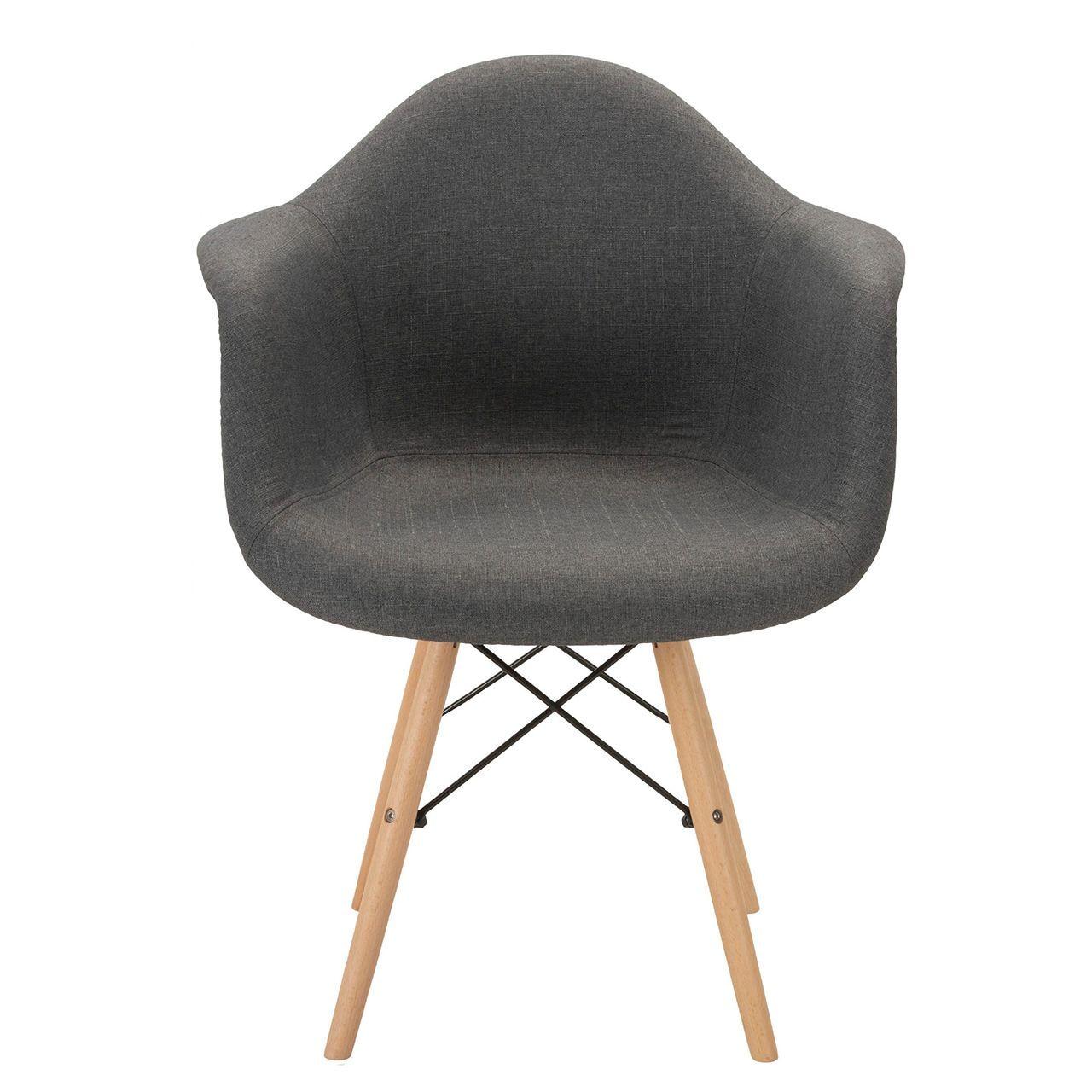 Pack x 2 Sitial Eames tela Gris-2
